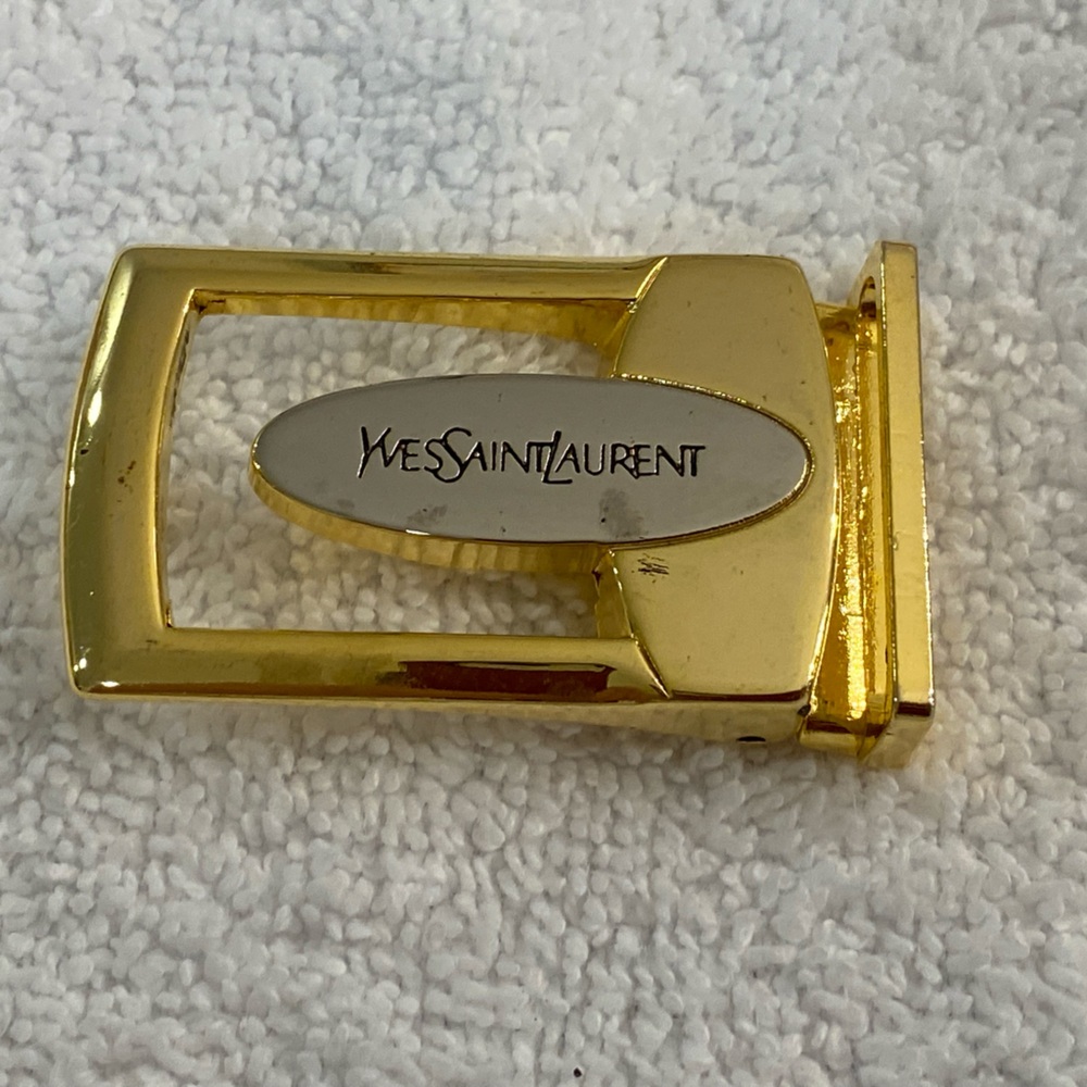 Yves saint Laurent vintage belt, buckle